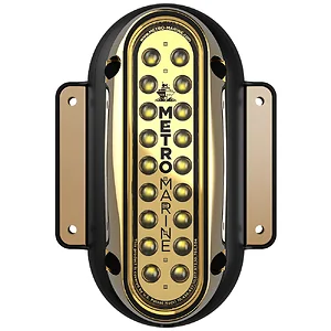 Metro Marine F-SME1-V-W3-45 - High-Output Vertical Surface Mount Light w/Intelligent Monochromatic LED's - White, 45° Beam