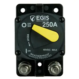 Egis Mobile Electric 4704-250 - Egis 250A IP66 Circuit Breaker for 48V Systems