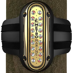 Metro Marine F-PME1-V-FS-45 - High-Output Vertical Piling Mount Light w/Intelligent Full Spectrum LED's - RGBW, 45° Beam