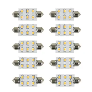 Scandvik 41176 - Warm White Festoon Bulbs 10-Pack - 12/24V LED Lights