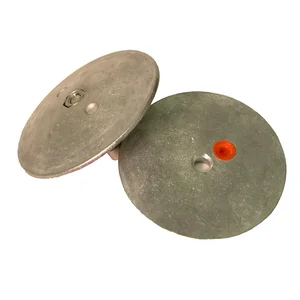 Performance Metals R3750Z - Zinc Rudder and Trim Tab Anode - 3.75 inches