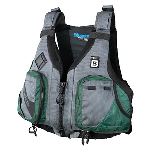 Bluestorm 248-HNT-2/3XL - Motive Kayak Fishing Vest - Hunter Green - 2XL/3XL