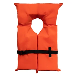 Bluestorm BS-T2-ORG-U - Type II Foam Life Jacket for Adults - Orange