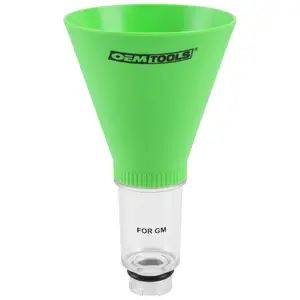 Oem Tools 87021 - OEMTOOLS Direct Fit Oil Funnel for GM/BMW Vehicles