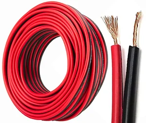 Audiopipe TCBL1250RBC - 12 Gauge 100% Copper Speaker Wire - 50ft Roll