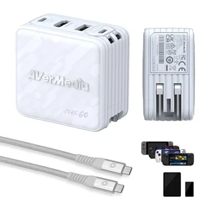 Aver GC313 (White) - CORE GO GC313 Charging Dock with HDMI Output