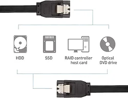 CABLE MATTERS-104007-BLK-18X3