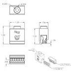 International Connectors and Cable Corp. ICACS04PH5