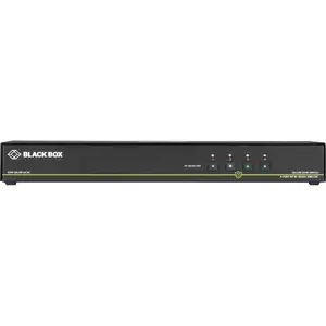 Black Box Corporation SS4P-SH-DP-UCAC - THE BLACK BOX SECURE KVM DESKTOP SWITCHES ALLOW A SINGLE OPERATOR TO CONTROL UP