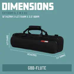 Gator Cases-GBB-FLUTE