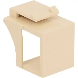 International Connectors And Cable Corp. IC107BN0AL - Module Blank 10 PK Almond