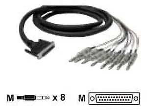 Hosa Tech 0077-0565 - Balanced Snake Db25 To 1/4" Trs 5 M