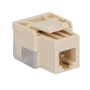 International Connectors And Cable Corp. IC1076V0IV - RJ-11 Voice Module - Ivory, Easy Installation