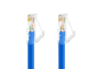 Monoprice 44658 - CAT6A 50FT BLUE COMPONENT LEVEL PATCH CABLE_ UTP_ 24AWG_ 500MHZ_ PURE