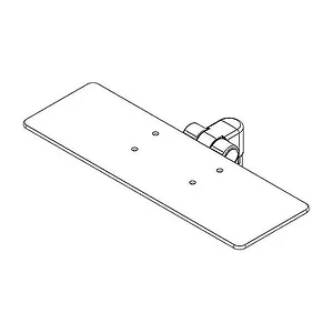 Capsa Solutions VPA-FS - VIEWPOINT FLIP-UP ACCESSORY SHELF