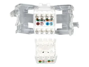 Tripp Lite N238-001-WH-TF - Category 6 110 Style RJ-45 Female Connector - White