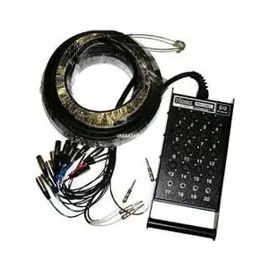 Hosa Tech 0077-0604 - Pro-Conex Stage Box Snake 16 X Xlr Sends And 4 X 1/4" Trs Returns 25'