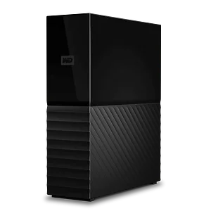 Western Digital WDBBGB0240HBK-NESN - My Book 24TB External Hard Drive - Stylish Black