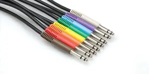 Hosa Tech 0077-0736 - Balanced Patch Cables Tt Trs To Same 1'