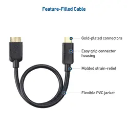 Belkin-201006-BLK-0.3M