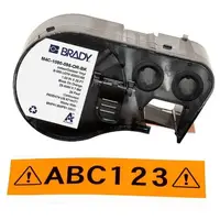 BRADY-M4C-1000-595-OR-BK