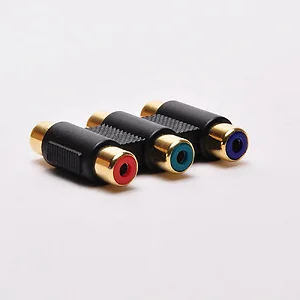 Vanco International 0002-0157 - Triple Rgb Component Video Coupler