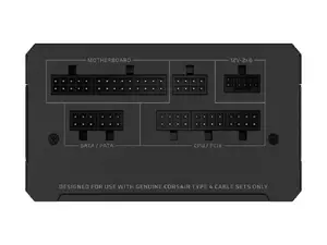 Corsair CP-9020297-NA - 2025 RME SERIES, RM1000E, 1000 WATT, ATX 3.1, PCIE 5.1, CYBENETICS GOLD CERTIFIE