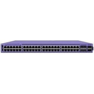 Extreme Networks 4220-48P-4X - 4220 48-Port Cloud-Managed Stackable Switch (370W PoE) with 48x10/100/1000BaseT 30W PoE Ports, 4x1G/10G SFP+ Ports, Includes Fans, 1 Fixed AC PSU, Rack-Mount Kit, Base Software