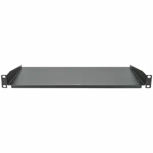 Rocstor Y10E086-B1 - PREMIUM 1U UNIVERSAL CANTILEVER RACK MOUNT SHELF - 10IN (250MM) DEPTH - 1U RACK