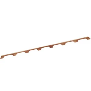 Whitecap 60112 - <B>Solid Teak Handrails</B><br><br><UL><LI>Seven-Loop Handrail<br><LI>73L x 2-3/8H x 1D</LI></UL><br> <!--- cis2:mm1rmZVk --->