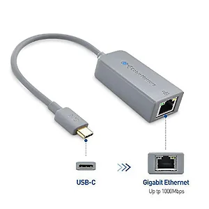 Cable Matters 201213-GRY - USB-C TO GIGABIT ETHERNET NETWORK ADAPTER