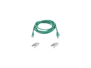 Belkin A7J704-1000-GRN - NETWORK CABLE TYPE: BULK CABLE - BARE WIRE RIGHT CONNECTOR TYPE - BARE WIRE LEFT
