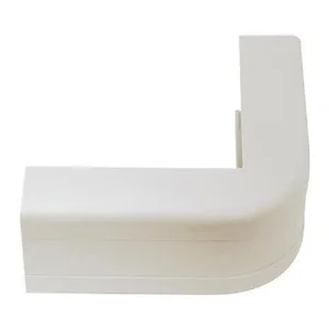 International Connectors And Cable Corp. ICRW12OCWH - White 1-1/4in. Outside Corner Covers