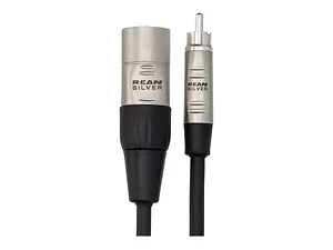 Hosa Tech 0077-0338 - Pro Unbalanced Interconnect Rean Rca To Xlr3m 10'