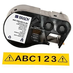BRADY-M4C-1000-595-YL-BK