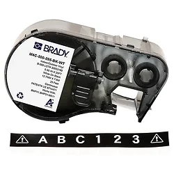 BRADY-M4C-500-595-BK-WT