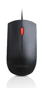 Lenovo 4Y50R20863 - NEW LENOVO ESSENTIAL USB MOUSE BLACK 1 YR