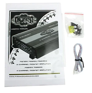 Pyle PB715X - PYRAMID CLASSIC 1000W 2-Channel Amplifier