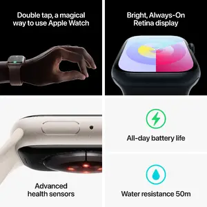 Apple MR983LW/A - WATCH S9 45 ST AL ST SL GPS-USA