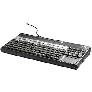 Cisco FK218AA#ABA - HP USB Point of Sale Keyboard with Integrated MSR