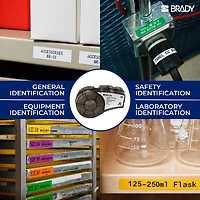 BRADY M4C-375-595-WT-BK