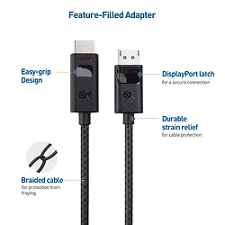 CABLE MATTERS-102103-BLK-1.8M