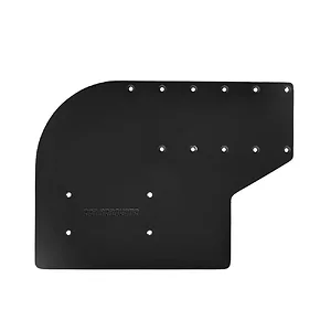 Sea Brackets SEA2311-BLK - Small Offset Trolling Motor Plate f/Garmin Kraken - Black