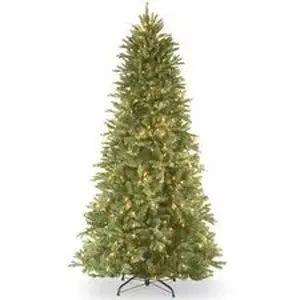 National Tree Company NLT 729083853760 - National Tree Tiffany Fir Christmas Tree - Green - Christmas Theme - Vertical