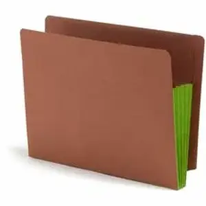 Smead Manufacturing Co. SMD 73680 - Smead TUFF Pocket Straight Tab Cut Letter Recycled File Pocket - 8 1/2" x 11" - 3 1/2" Expansion - 1 Pocket(s) - Top Tab Location - 2 Plys - Redrope, Tyvek - Green - 30% Recycled - 10 / Box