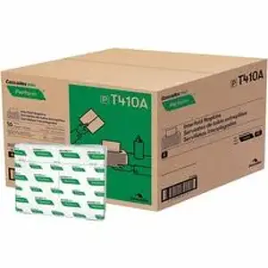 Cascades CSD T410 - Perform Interfold Napkins - 1 Ply6.50" Length - White - 376 / Pack