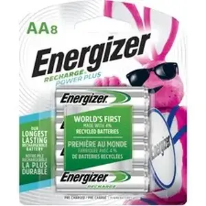 Energizer EVE NH15BP8 - AA Nickel Metal Hydride Battery - For Multipurpose - Battery Rechargeable - AA - 2300 mAh