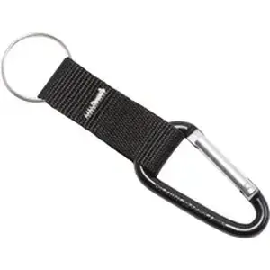 Advantus Corporation AVT 75556 - Advantus Carabiner Key Chain - Black - 10 / Pack