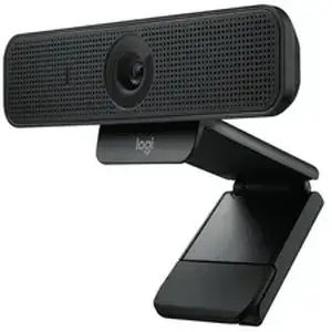 Logitech LOG 960001075 - C925e Webcam - 30 fps - Black - USB 2.0 - 1 Each - Full HD - 1920 x 1080 Video - Auto-focus - 78° Angle - Clip, Tripod Mount - 1.2x Digital Zoom - Widescreen - Microphone - For Notebook, Monitor, Computer - Windows 8 or Later, ChromeOS, macOS 10.7 or Later - Microphone, Plug & Play