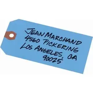 Avery Dennison AVE 12355 - Avery® Unstrung Shipping Tags, 11.5 pt. Stock, 4-3/4" x 2-3/8", 1, 000 Blue Hang Tags - 4.75" Length x 2.37" Width - Rectangular - Card Stock - Blue - 1000